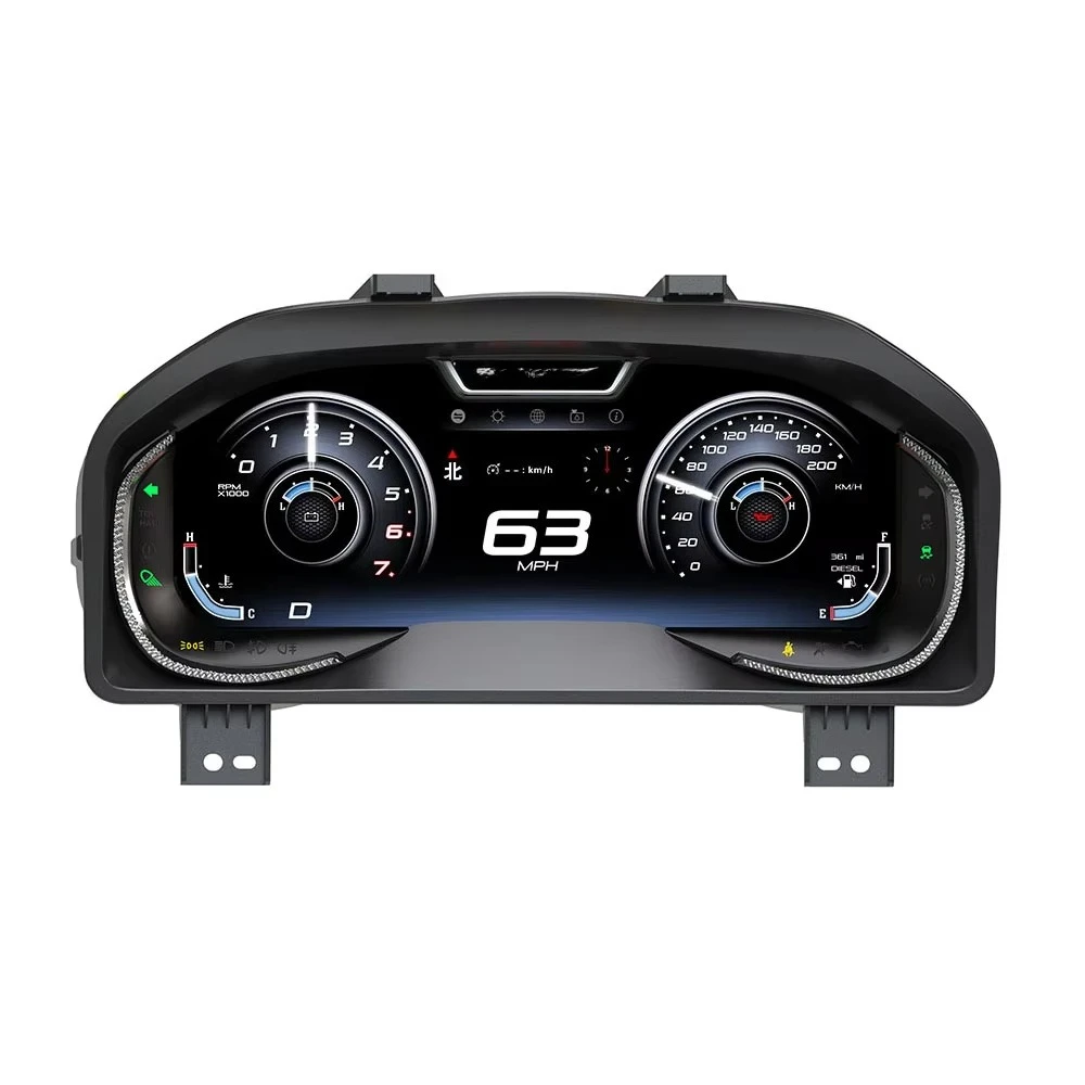 

13.1" LCD Digital Dashboard Cluster For Dodge Ram 1500 2500 3500 2008-2012 Virtual Instrument Panel Speedometer Cockpit Meter