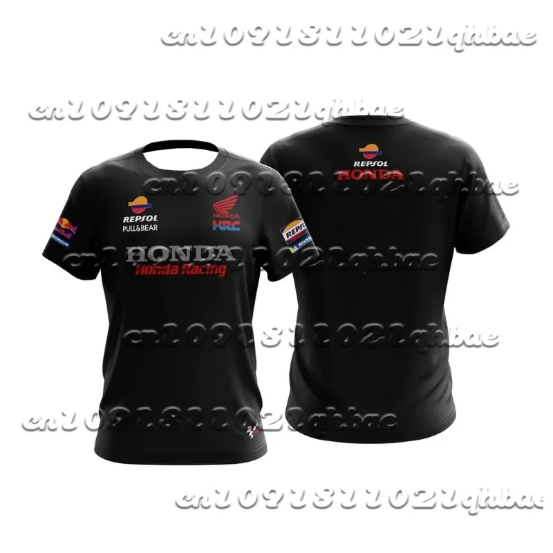 

2025 Men And Women Motorcycle Loose Short Sleeved T-Shirt Summer Hot Selling Breathable Quick Drying Printed Short Sleeved Shirt