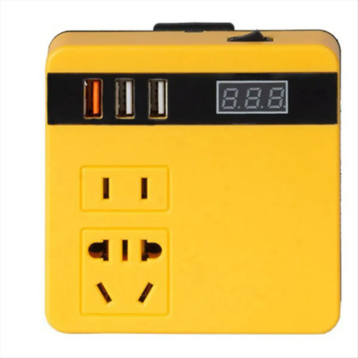 AT42 Multifunction Power Inverter DC 18V to 220V Inverter Adapter Power Supply Inverter for 18V 20V Battery
