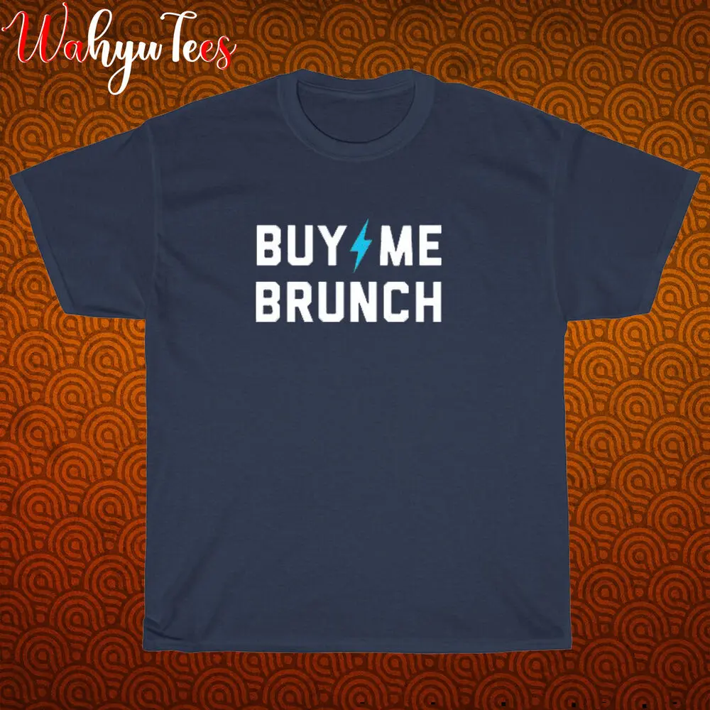 New Shirt Bill Murray Buy Me Brunch Movie Logo Black/Navy T-Shirt Size S-5XL