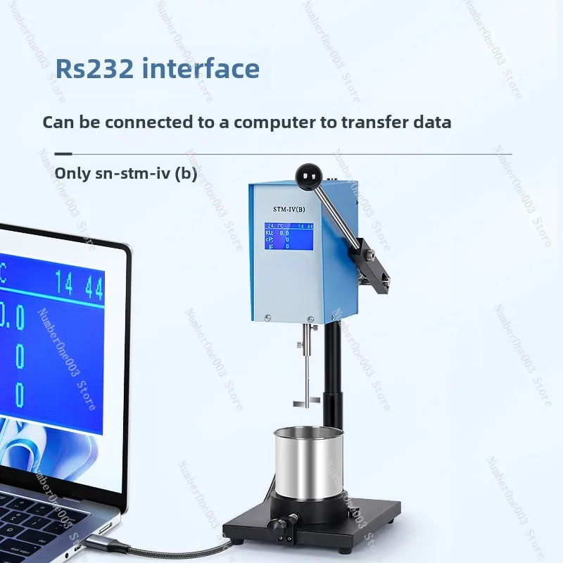 Silent Viscometer STM-IV A/B Paint Coating Digital Display KU/CP Value Laboratory Viscometer