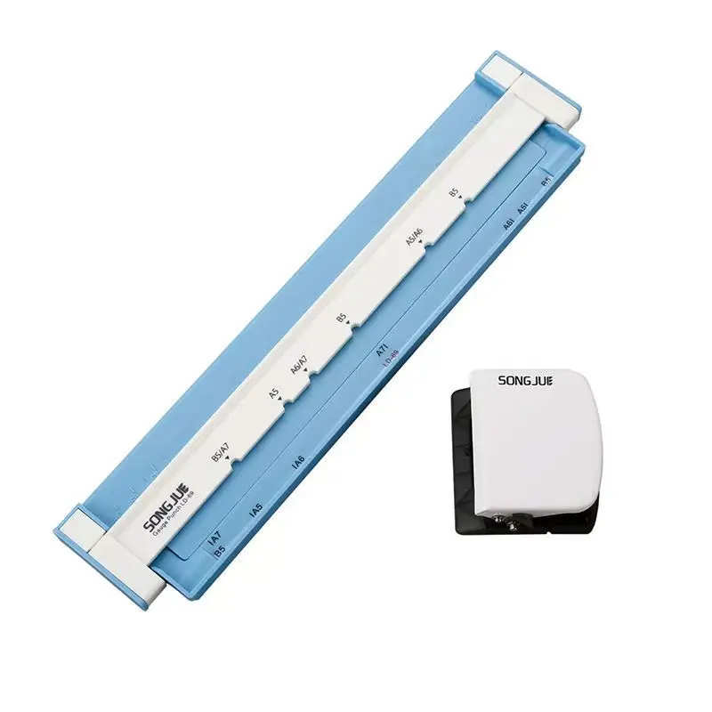 

A5 20-hole Binding Clip Daolin Loose-leaf Puncher 7 Colors NEW Multi-functional A4 Paper 30-hole Porous Puncher B5 26-hole