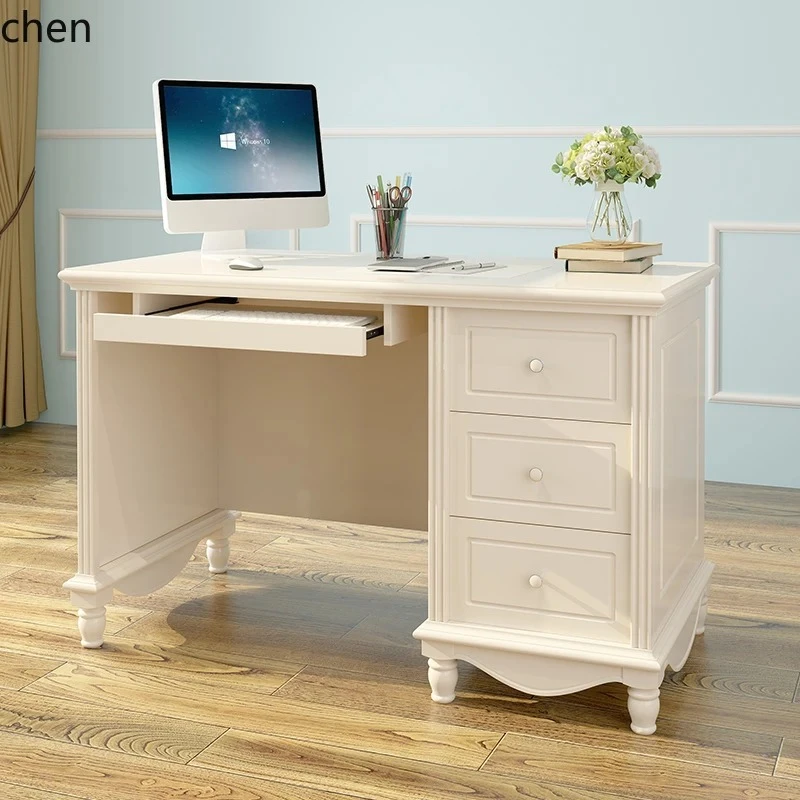PYH all solid wood student household computer desktop study furniture writing desk study table