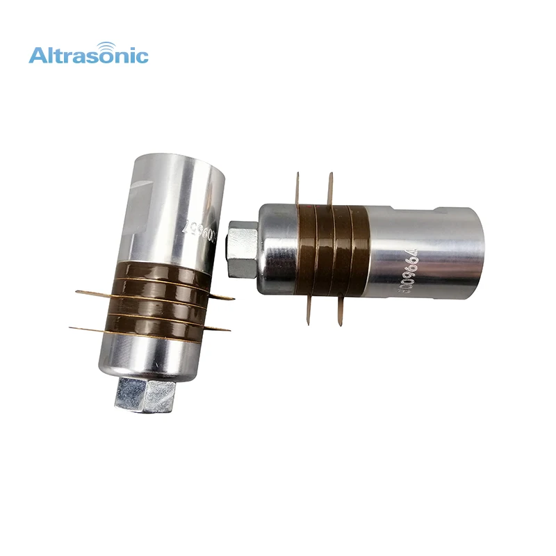 30khz 700W ultrasonic sensor with 4pcs 30mm diameter ceramics for  rubber cutting machine