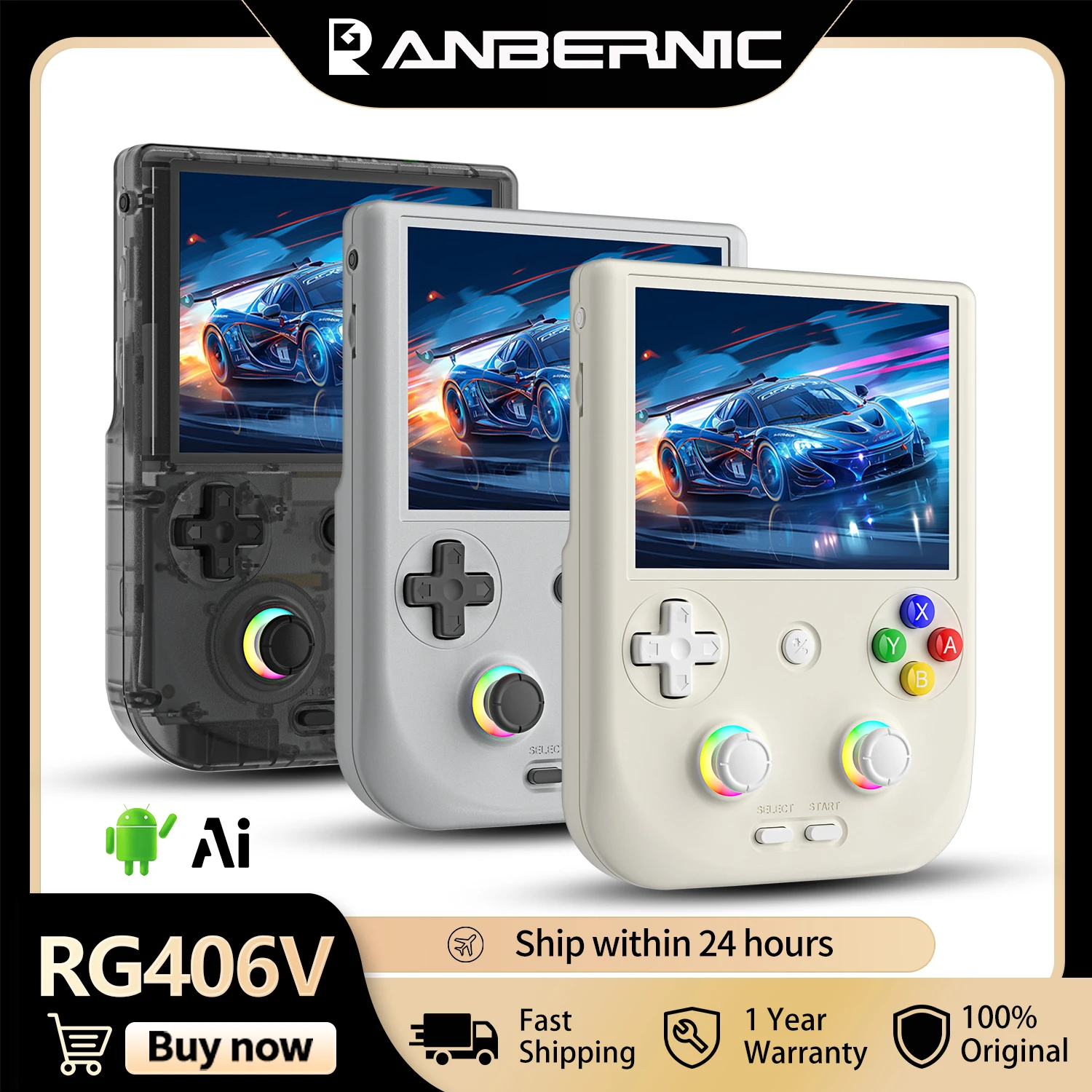 Anbernic RG406V Handheld Game Console 4