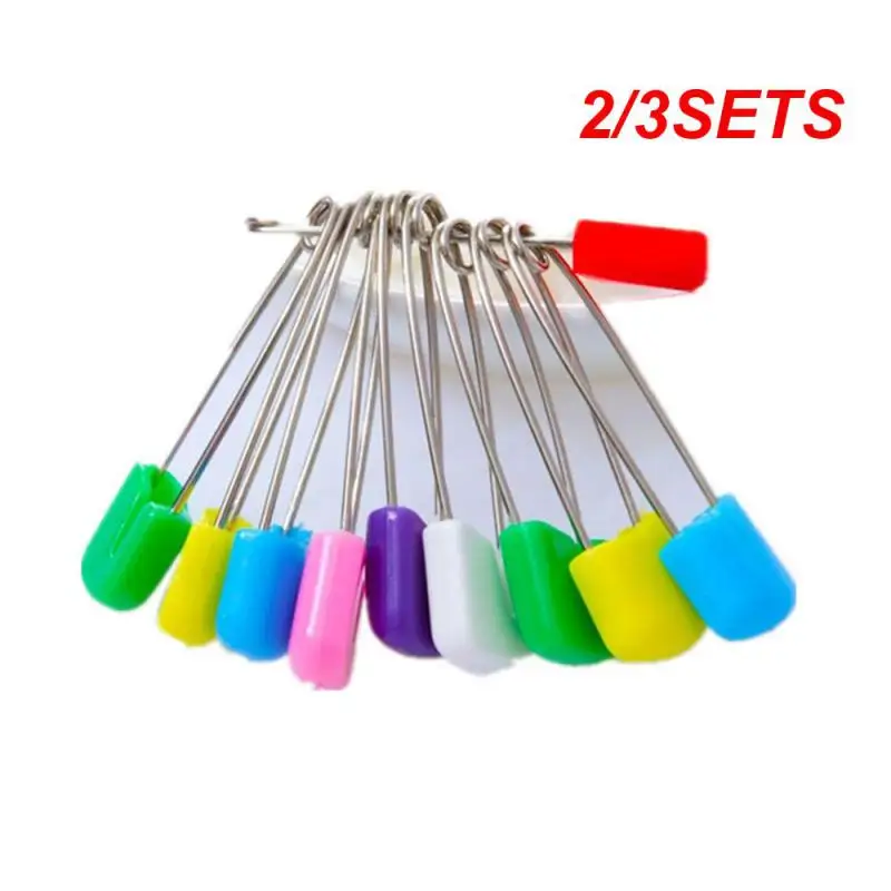 2/3SETS Sewing Supplies Durable Not Easy To Rust Pin Pins U-groove Design Stainless Steel Is Not Easy To Deform