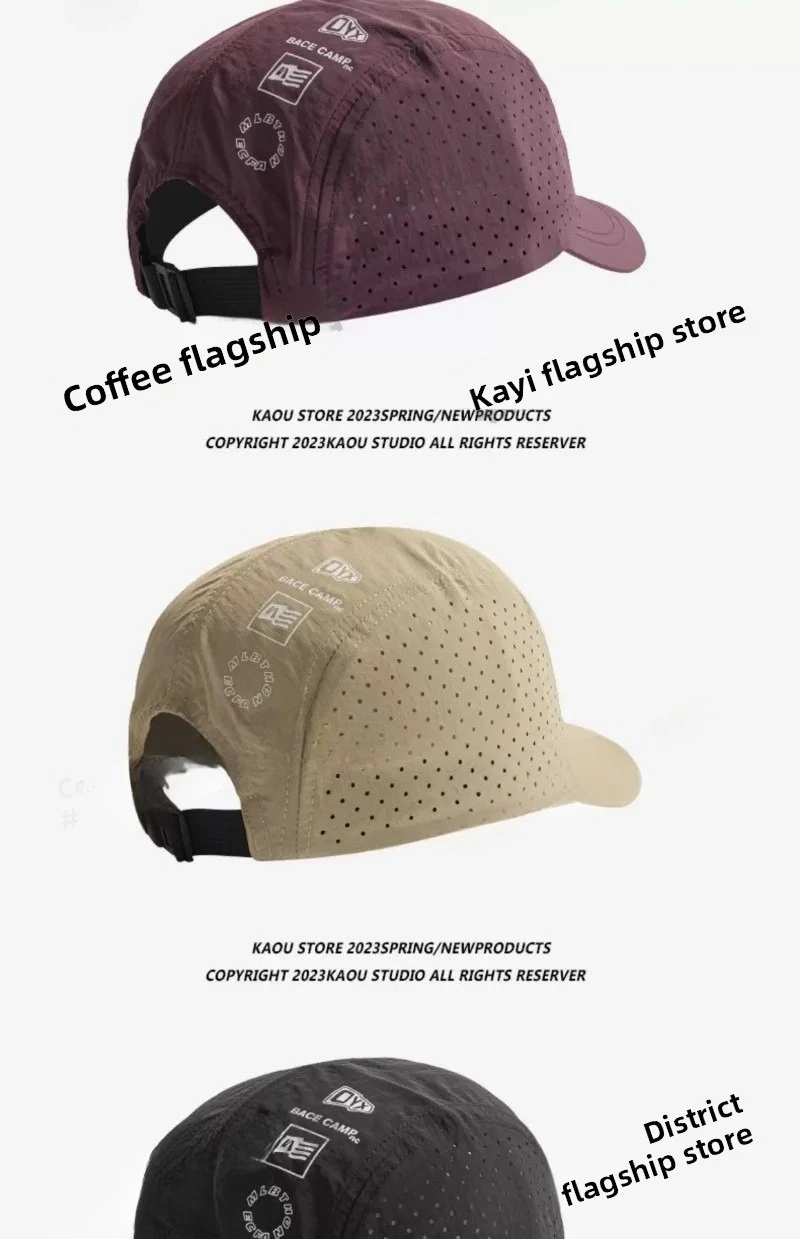 Sommer dünne atmungsaktive Mesh-Baseballmützen für Männer und Frauen Outdoor Camping Freizeit Sonnenschutz schnell trocknende Wanderhüte – Detail 5