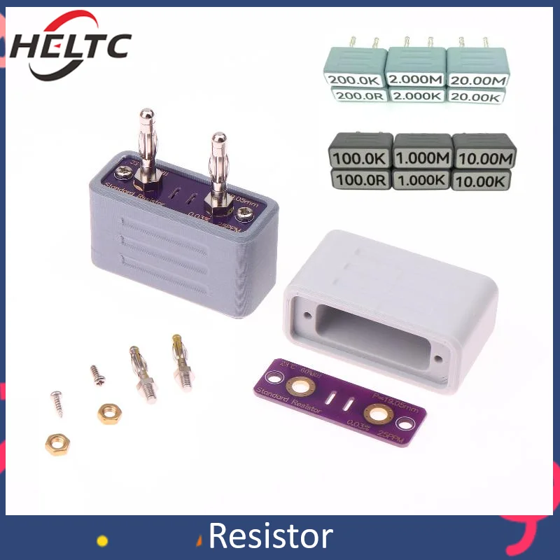 

Standard Precision Calibration Resistor Verification Tools For Multimeters Spacing 19.05mm, 0.1% 25PPM