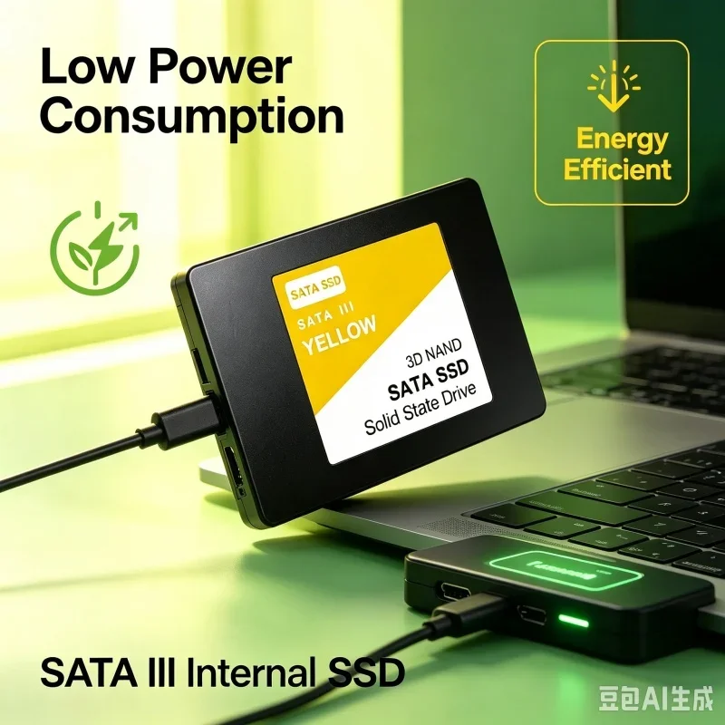 4TB 2.5-inch SATA III SSD 3D NAND Internal Solid State Drive High Speed Read Write Large Capacity Storage Disk for Desktop