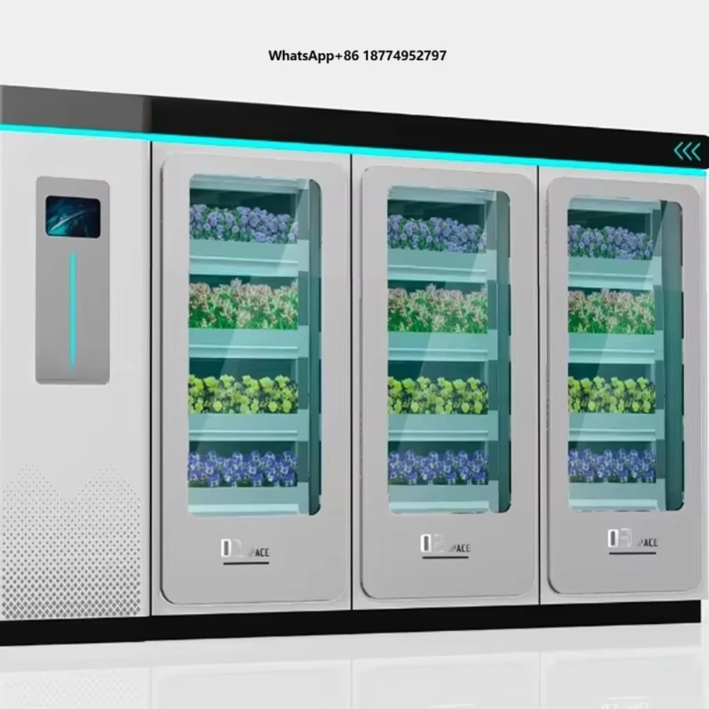 Smartphone-Controlled Hydroponic System with Auto-Dosing Nutrients WiFi Greenhouse Kit Water Pump for Indoor Farming