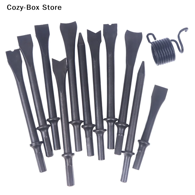 [ZY]1PCS Air Chisel Head Hard Steel Solid Air Shovel Head Air Impact Hammer Bit Pneumatic Tool Kit[ZY]