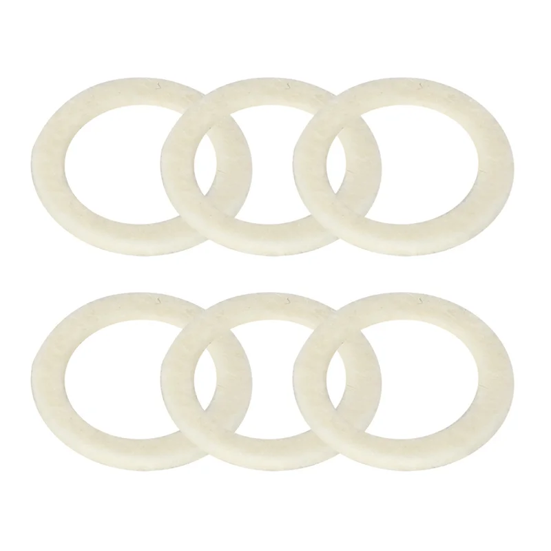 6 FELT THROTTLE SHAFT SEALS FOR MANY KEIHIN PD CARBURETORS THROTTLE SHAFT 11MM CB550K Four CB650 SOHC CB750 Four Automatic