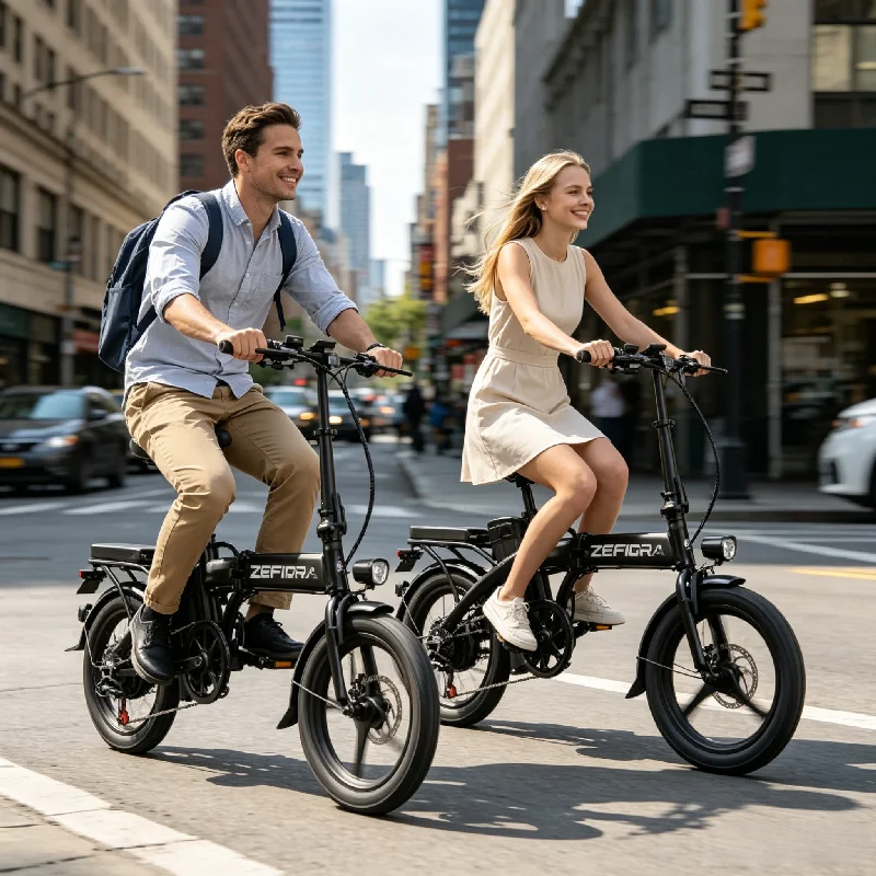 14 İnç 500W Şehir E-bisikleti  - Commuting With Bike incelemesi ve fiyatı