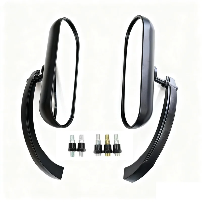 Universelle M8 M10 Seitenspiegel-Rückspiegel für Harley Road King Street Electra Glide Road Glide Dyna Softail 1982-2020