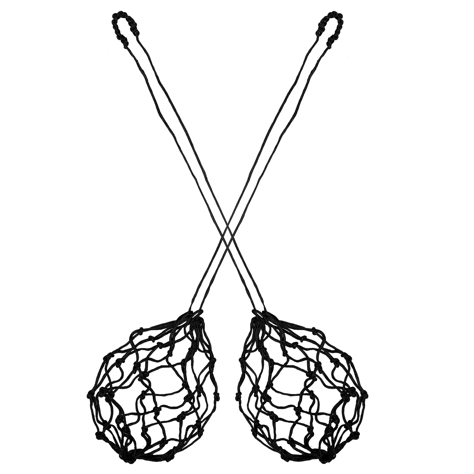 

2 Pcs Soccer Ball Net Bag Holder Garage Carrier Carry Shape Drawstring Sports Ballet Slipper Storage for Kids Room