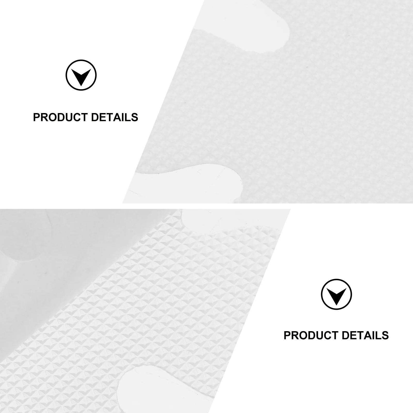 

16Pcs Nonslip Shower Stickers Easy Install Anti Skid Decals for Home Wet Areas Transparent Bathroom Anti Skid Sticker