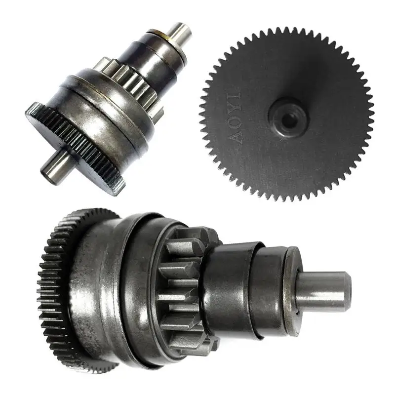 Motorcycle ATV Starter GY6 49cc 50cc 139QMB Scooter Moped Motor Clutch Gear for Bendix Single Cylinder Motocross Parts Tool