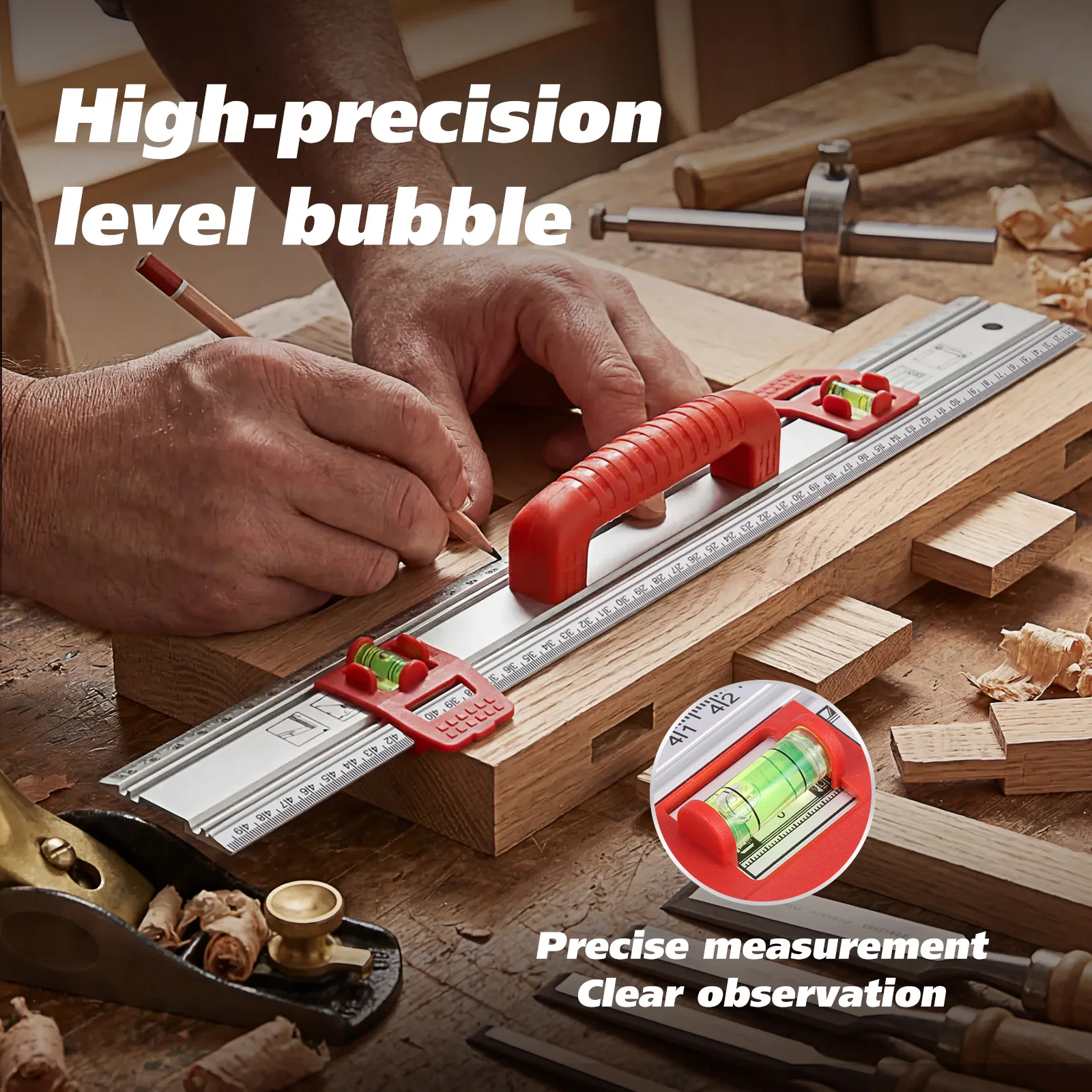 19.7inch Level Ruler Aluminum  - đánh giá và giá Home Improvement Guide