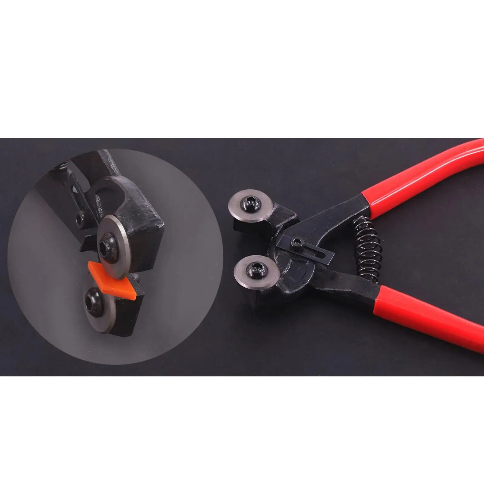 Glas Fliesen Zangen Heavy Duty Doppel Runde Rad Glas Mosaik Nipper Keramik Fliesen Cutter Zangen Schleifen Schneiden Werkzeuge – Detail 15