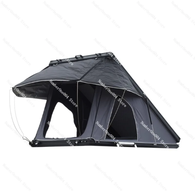 

Алюминиевая палатка для кемпинга на 3-4 человека, уличная походная палатка на крыше автомобиля, индивидуальная палатка на крыше, треугольная раскладушка, палатка на крыше с твердым корпусом