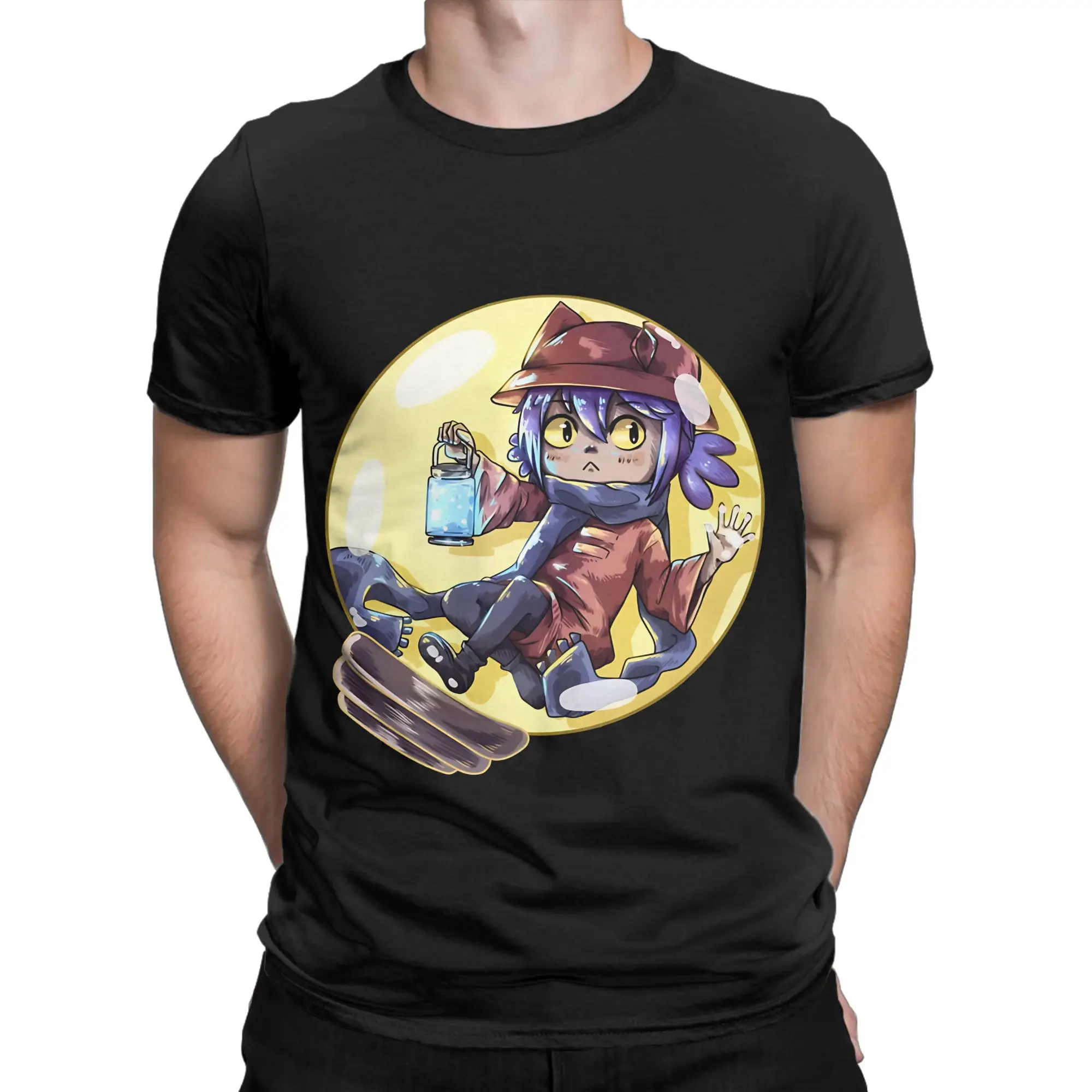 Niko V2  Oneshot Classic Shirt Funny 100% Cotton T-Shirt OneShot Tops Tees For Men