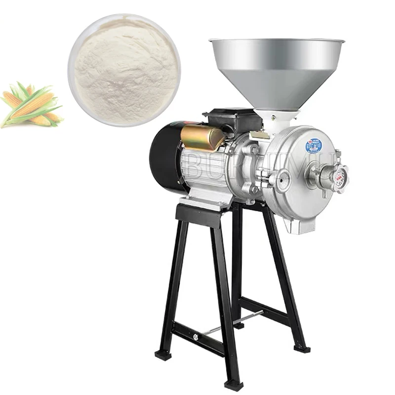 Electric Feed Grinder Flour Mill Cereals Grinder Rice Corn Grain Coffee Wheat 110v/220v