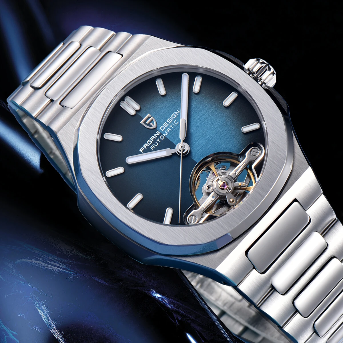 PAGANI DESIGN – montre-bracelet squelette Tourbillon pour hommes, automatique, de luxe, sportive et élégante, mécanique, nouvelle collection 2026