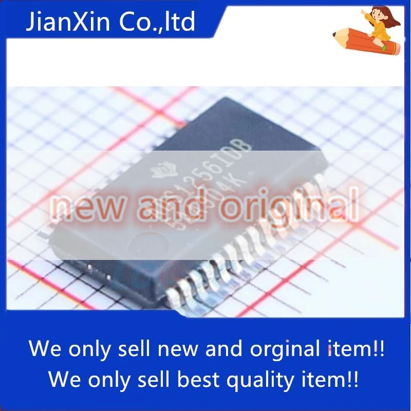 

2pcs orginal new ADS1256IDBR SSOP-28 24-bit analog-to-digital converter ADS1256IDBT connection