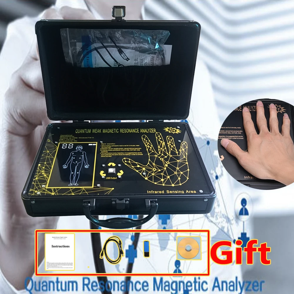 New Quantum Weak Magnetic Resonance Analyzer Health Body Analyzers Machine