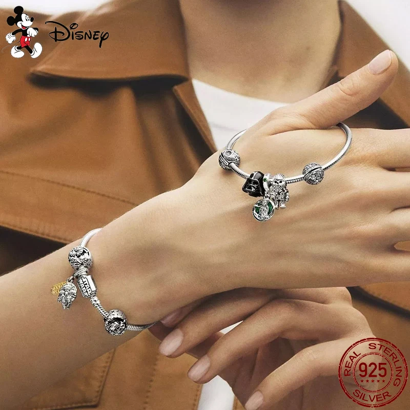 Heißer Verkauf Star Wars Yoda Form Charm Perlen Passt Pandora Charms Armbänder Für Frauen 925 Silber Anhänger Perle DIY Edlen Schmuck geschenk