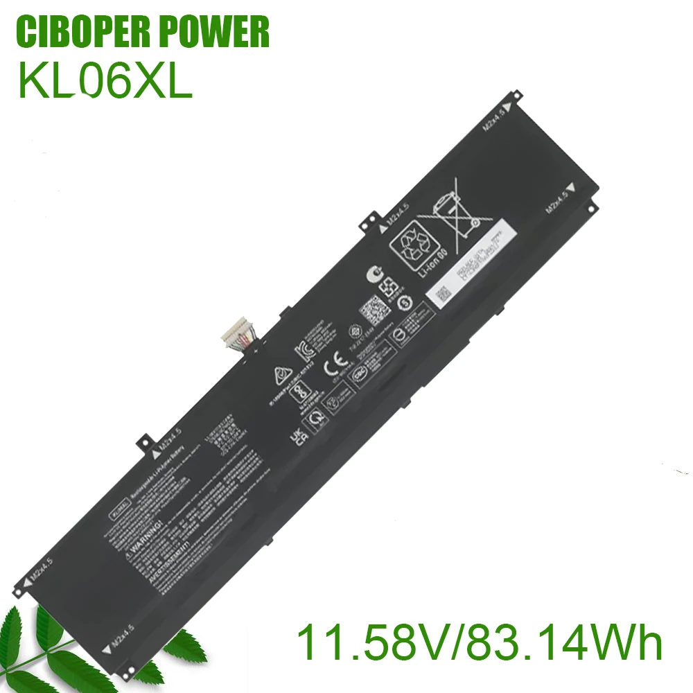 CP Laptop Battery KL06XL HSTNN-IB9M L85853-1C1 L77034-005 L85885-005 83.14Wh For Envy 15-EP0000 Series 15-EP0000NS 15-EP0098NR
