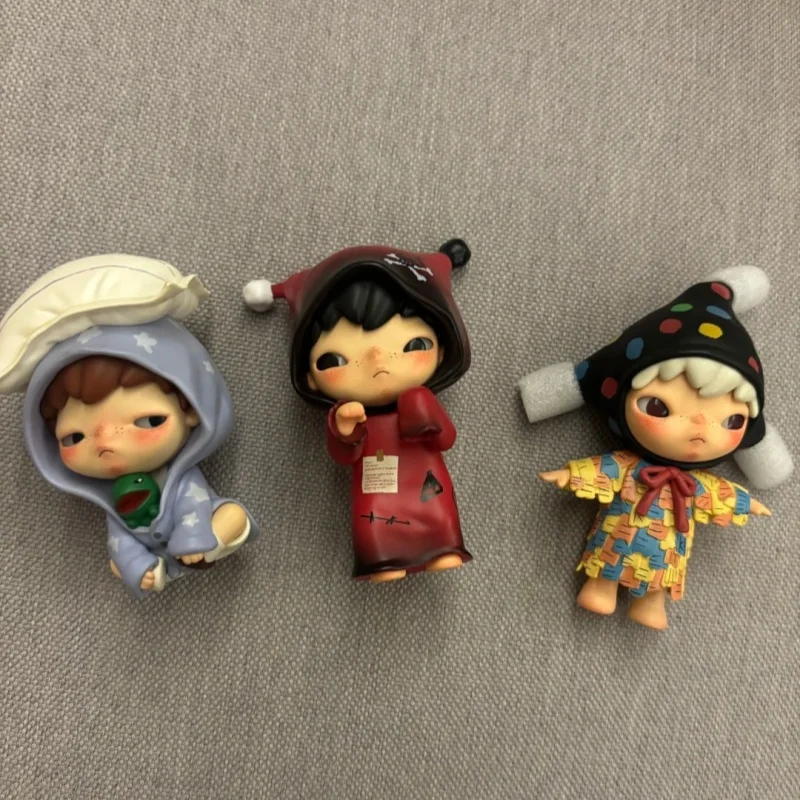 Caja ciega Pop Mart Original, serie Hirono Echo, caja sorpresa misteriosa, bonita muñeca de acción, adorno de escritorio, juguete, regalo de cumpleaños