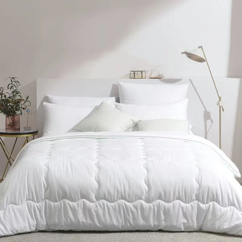 White Temperature Control Comforter Winter Antibacterial Quilt For Couple's Bed Blanket Queen King Thicked Class A Duvet 220x240