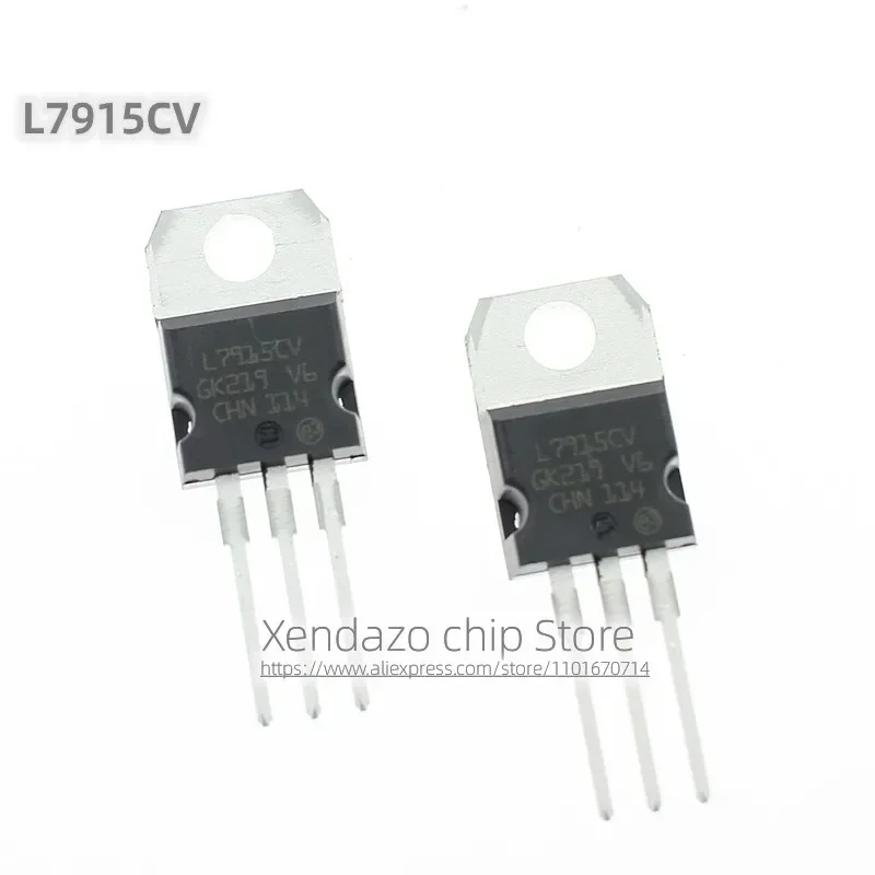10pcs/lot L7915CV L7915 TO-220 package Original genuine Three-terminal voltage stabilizer