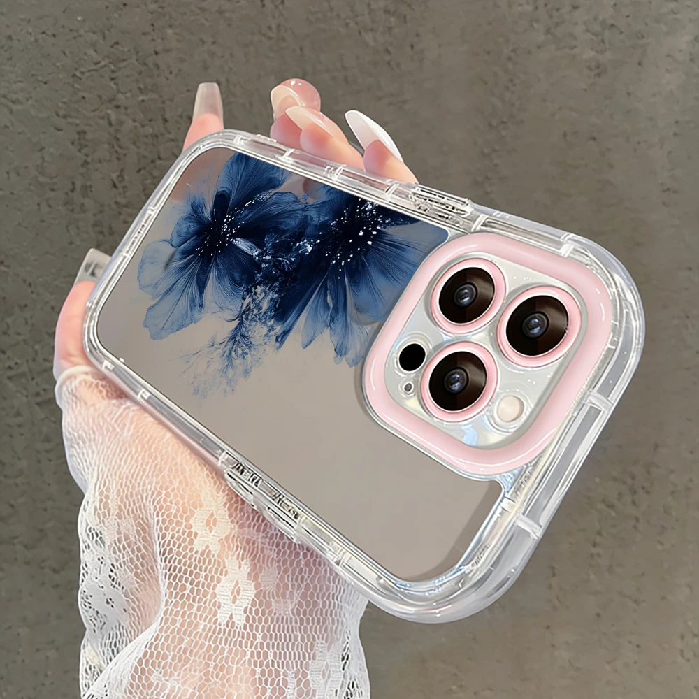 Kristall-Apfelmuster Air Cushion Spiegel-Handyhülle für iPhone 17 15 14 16 Pro Max 13 12 11 Pro X XR XS MAX 7 8 Plus 17Air Cover – Detail 12