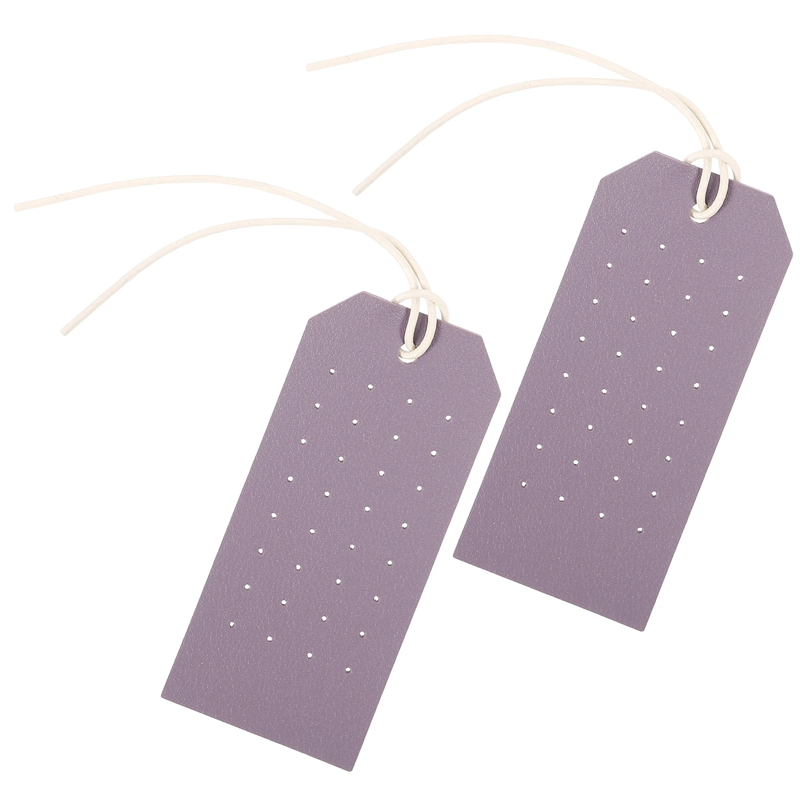 

2pcs Pu Earring Display Cards Holder Organizer For Women Jewelry Packaging Brooch Pin Hanger Earring Cards For Selling