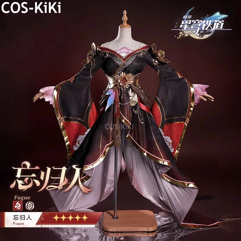 

COS-KiKi Honkai: Star Rail Fugue игровой костюм элегантная антикварная униформа косплей костюм Хэллоуин вечерние наряд для ролевых игр женский XS-XXL