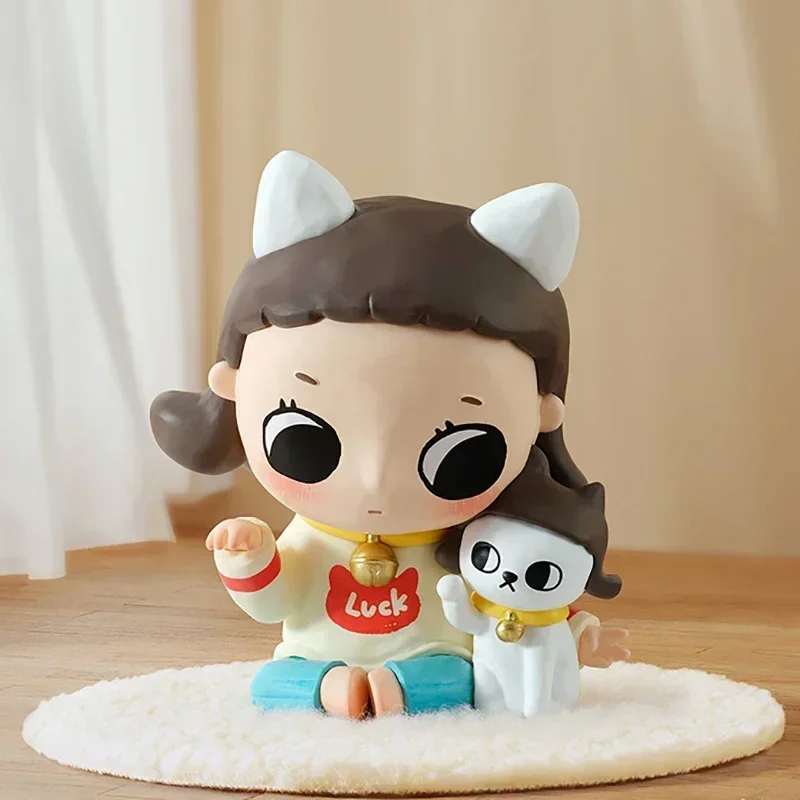 

POP MART Nyota Growing Up By Your Way Series Mystery Box Anime Original Figure Collection Model Desktop Ornaments Doll Toys