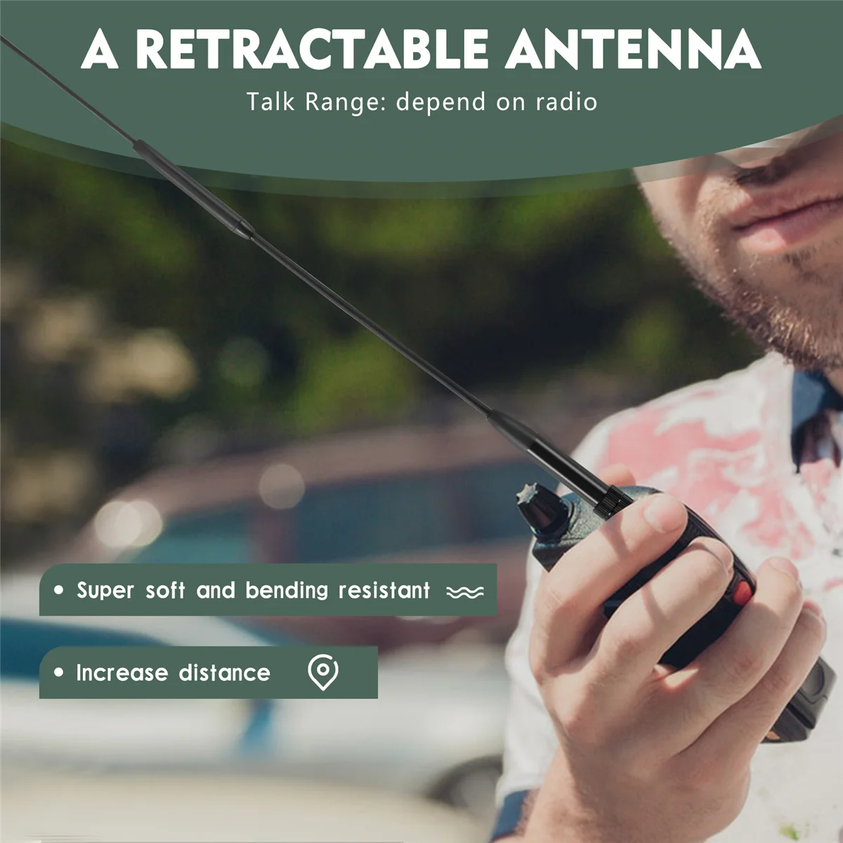 T88C 안테나 RH901S UV-82 UV-5R GT-3 MarkII UV-5RE Plus -F8 RT-5R -888S 라디오용 SMA-여성 144/430MHz 듀얼 밴드 안테나