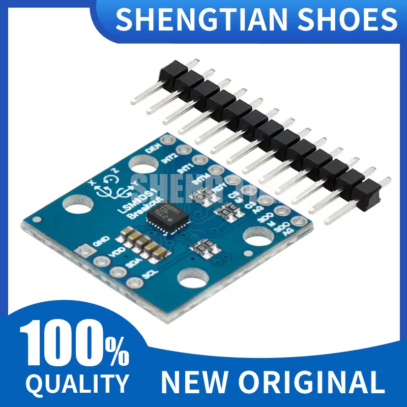 GY-LSM9DS1 LSM9DS1 nine-axis electronic compass compass acceleration gyroscope high-precision sensor module