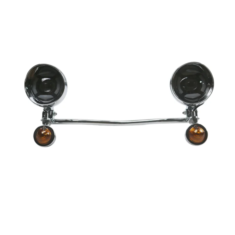 

Motorcycle Passing Fog Light Bar Turn Signals for Harley Honda Suzuki Kawasaki Yamaha Cruisers or Any Custom Applications