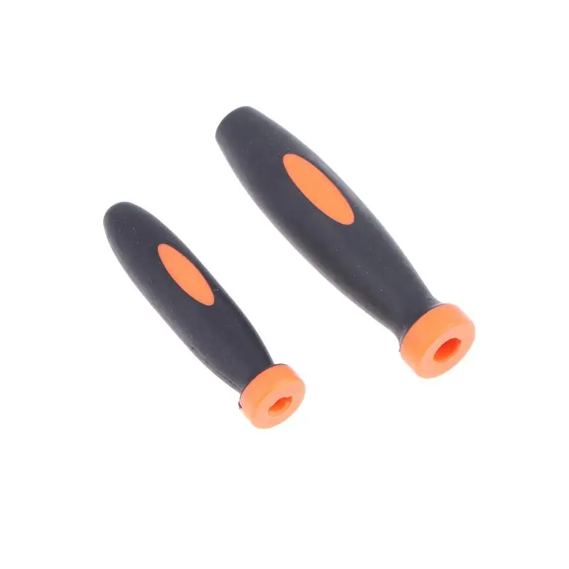 10Pcs Hard Rubber TPR File Handles Grip Handles For Small Files Woodworking Hand Tool Accessories