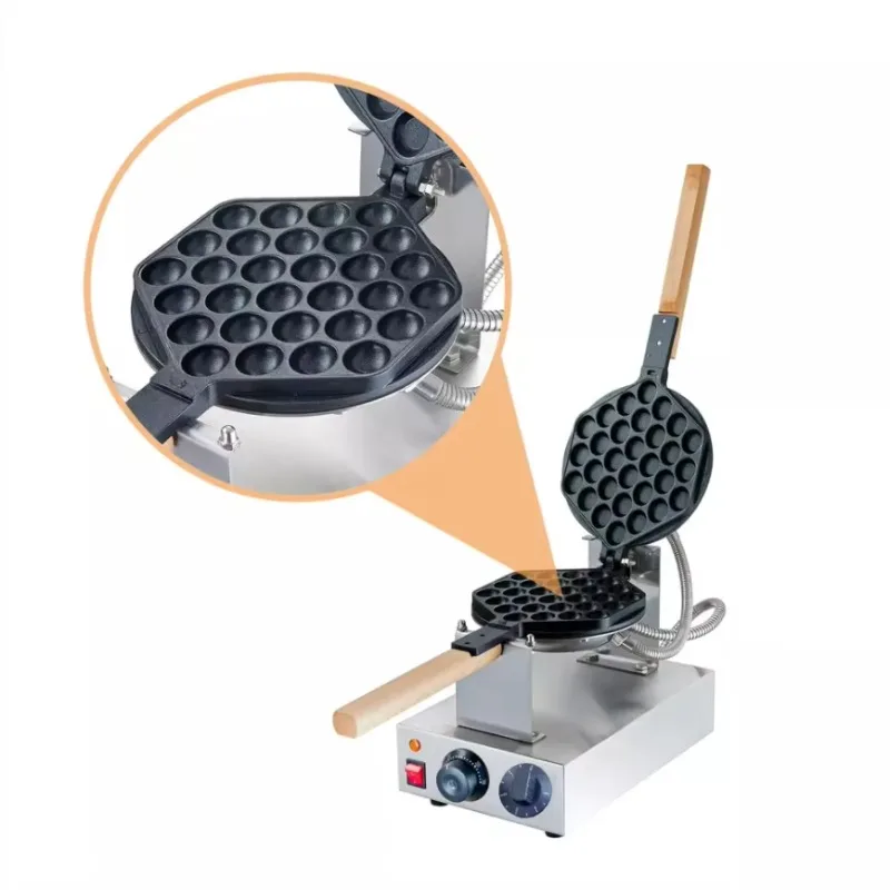 

Уличное оборудование для закусок, машина для производства вафель с яичным пузырьком для мороженого, 110 В или 220 В