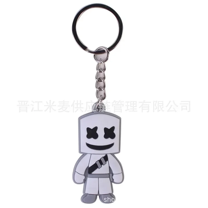 Fortnite PVC portachiavi accessori borsa gioielli Anime giocattolo per bambini portachiavi ciondolo decorativo natalizio