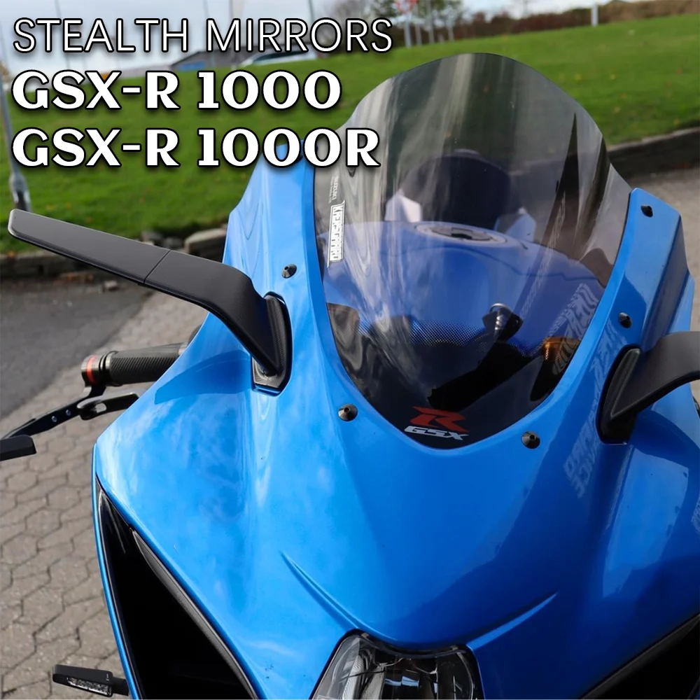 

Motorcycle Stealth Mirrors for Suzuki GSX-R 1000 Accessories Adjustable Winglet GSX-R 1000R Rear Mirror GSXR1000R GSXR Parts