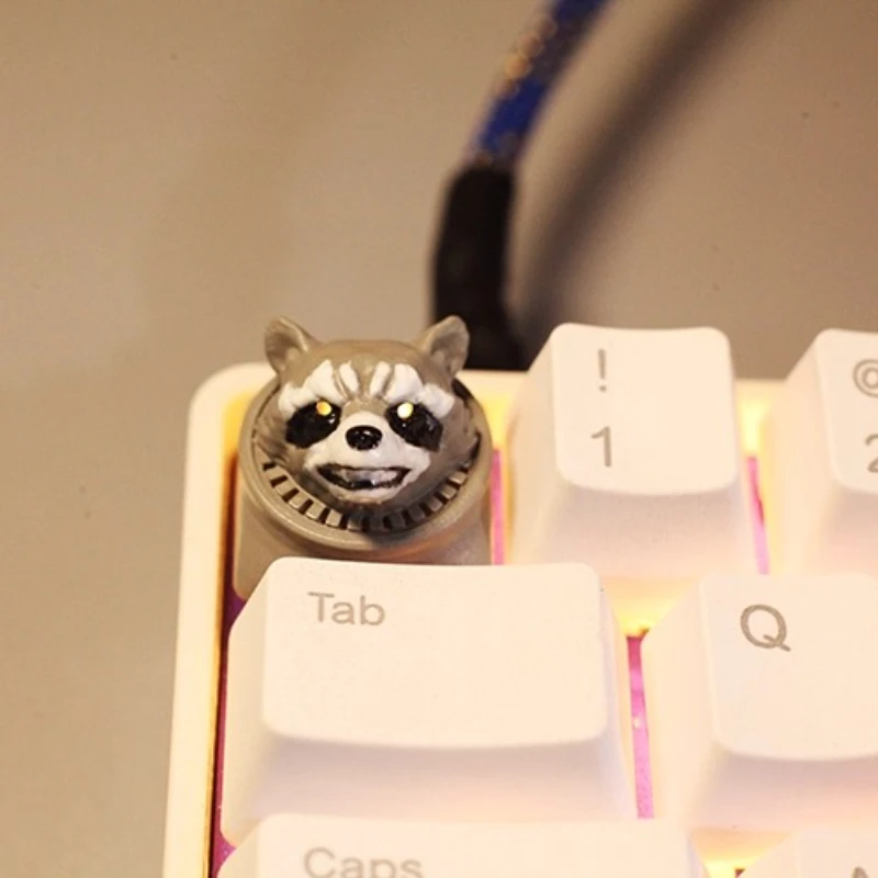 

Rocket Artisan Keycap Custom Handmade Anime 3D Resin Keyboard ESC Point KeyCap for Mx Switch Mechanical Keyboard Accessories