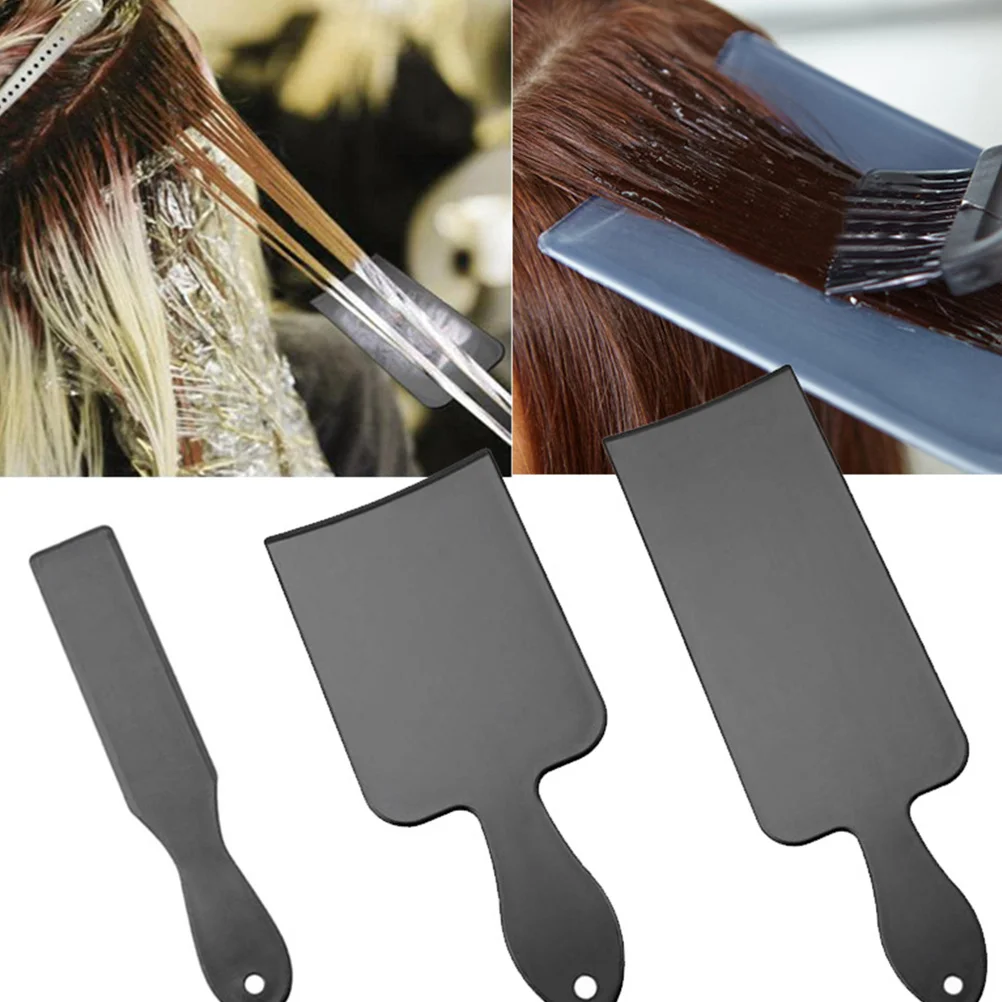 Tablero de tinte de Pvc, herramienta profesional para colorear para salón, barbería, diseño antideslizante, accesorios de peluquería, Color de cabello Diy, 1 ud.