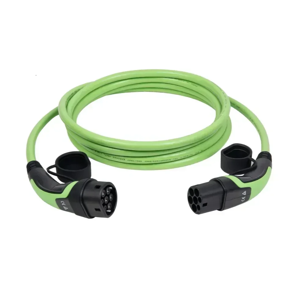 3 phase Type 2 to Type 2 adaptor EV connector Cable for ev charging Hot sales