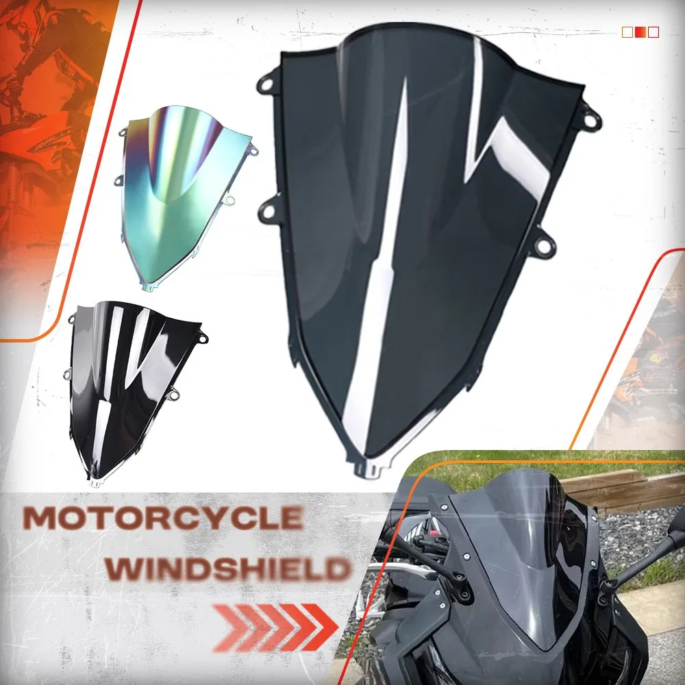 

2024 2023 CBR 400R 500R CBR650R Motorcycle ABS Windshield Fairing Windscreen Screen For HONDA CBR650R CBR400R CBR500R 2019-2021