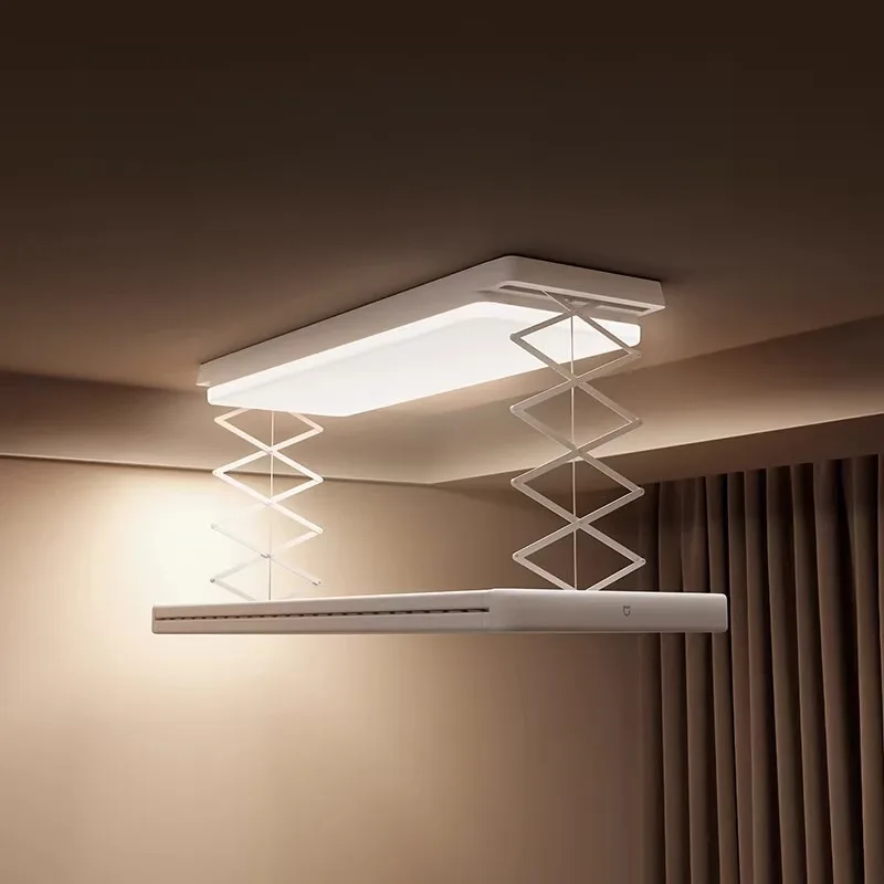 

Intelligent clothes dryer Electric clothes drying rack Invisible lifting and folding 3D curved dome light